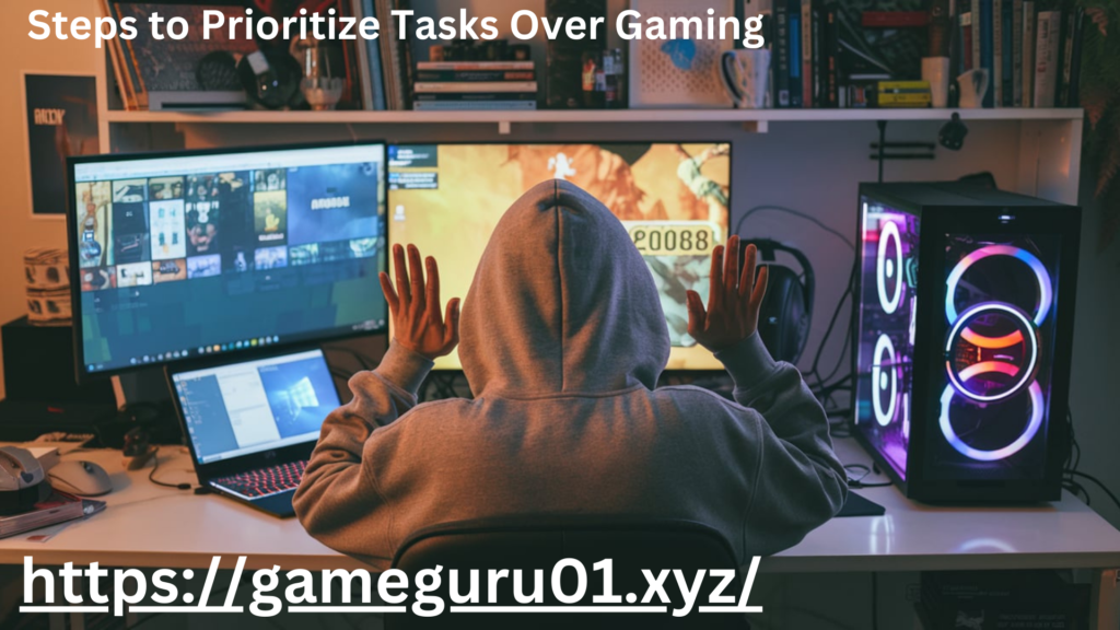 Steps to Prioritize Tasks Over Gaming